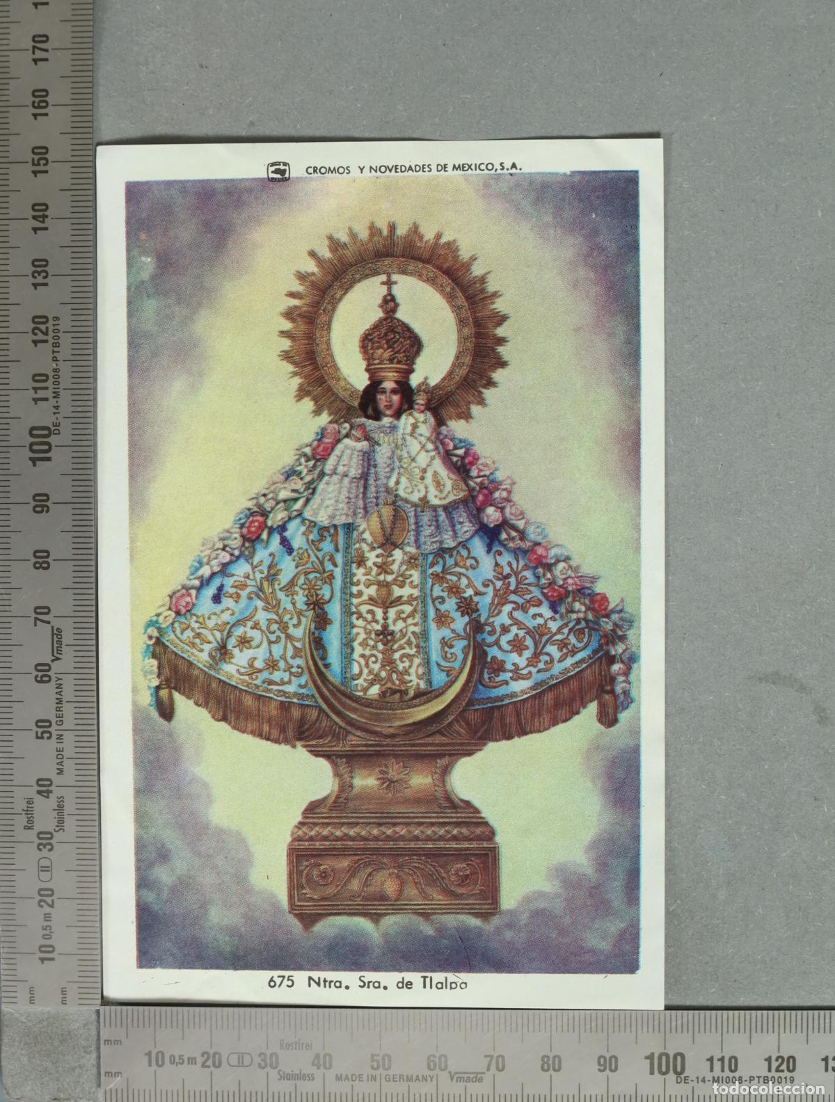 Postales: POSTAL. Ntra. Sra. de Tlalpa - Cromos y Novedades de Mexico