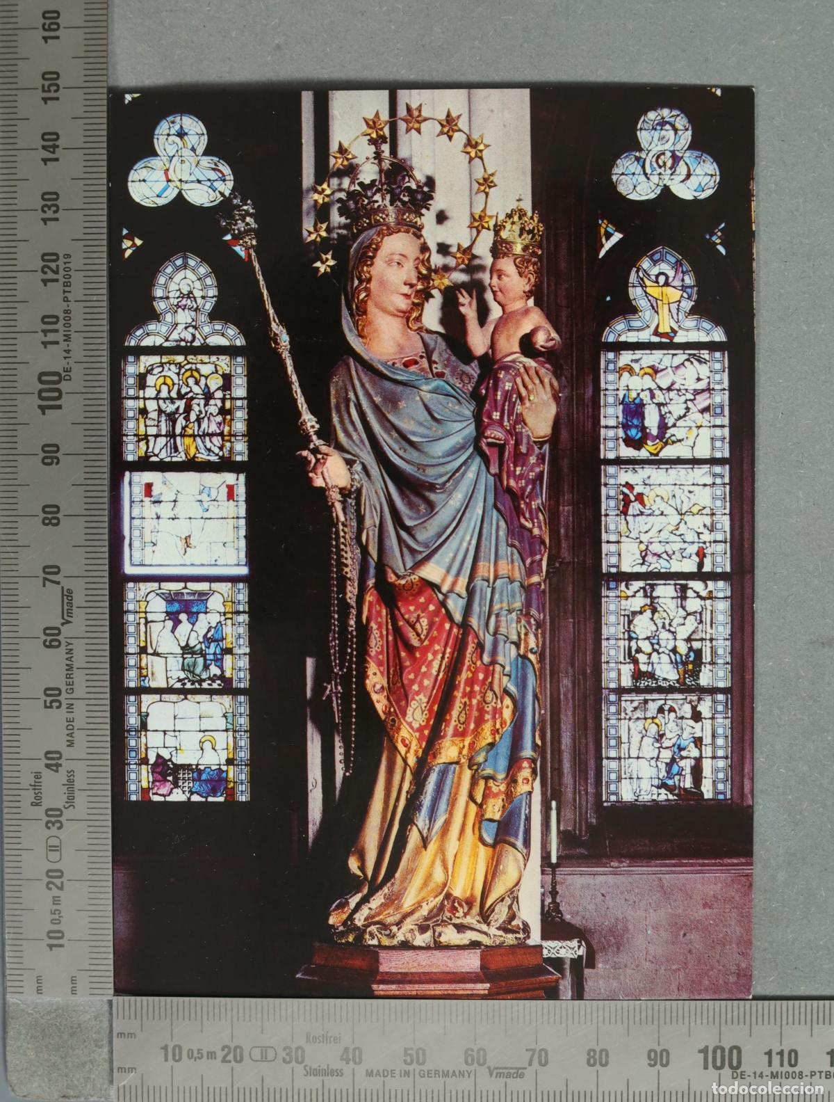 Postales: POSTAL. K&ouml;ln am Rhein - Mailandler Madonna im Dom
