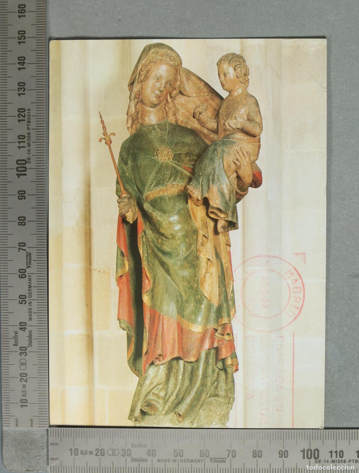 Postales: POSTAL. Wien I - Minoritenkirche - Familienmadonna - Geschenk von Herzog Albert II
