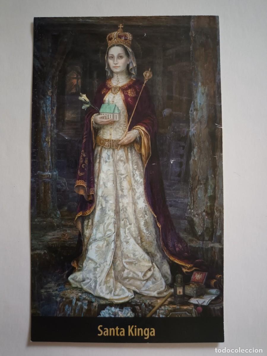 Postales: ESTAMPA SANTA KINGA - ORACION (REVERSO) - SANTA CUNEGUNDA