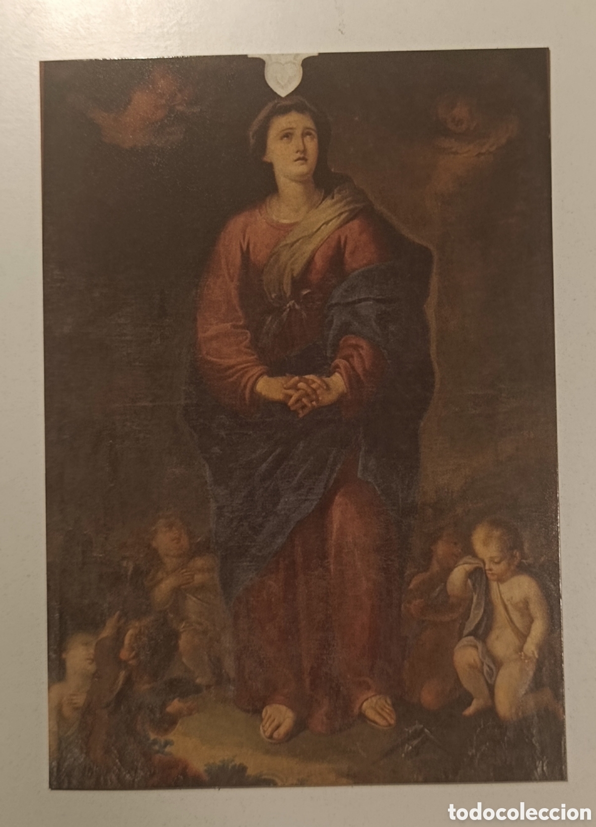 Postales: VIRGEN TRIBULACION postal catedral de Murcia Arte religioso
