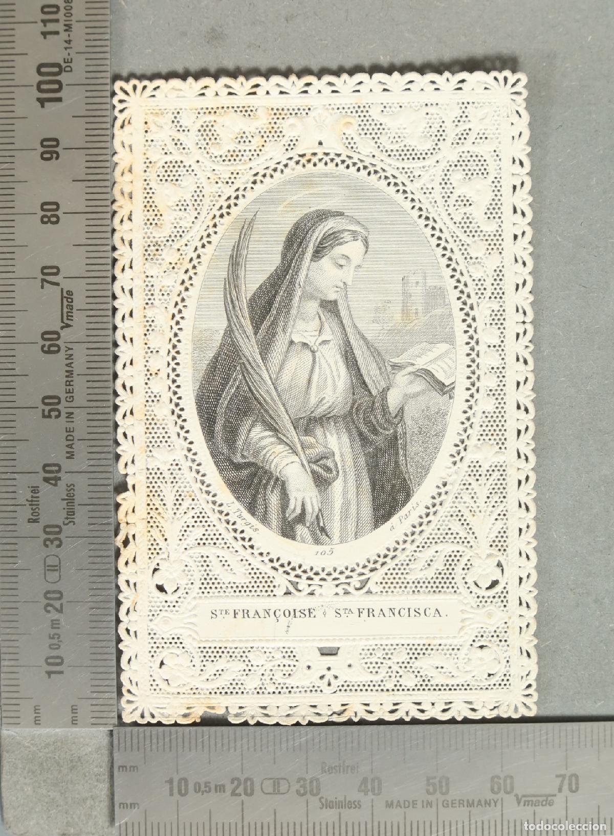 Postales: ESTAMPA DE PUNTILLA. SANTA FRANCISCA.