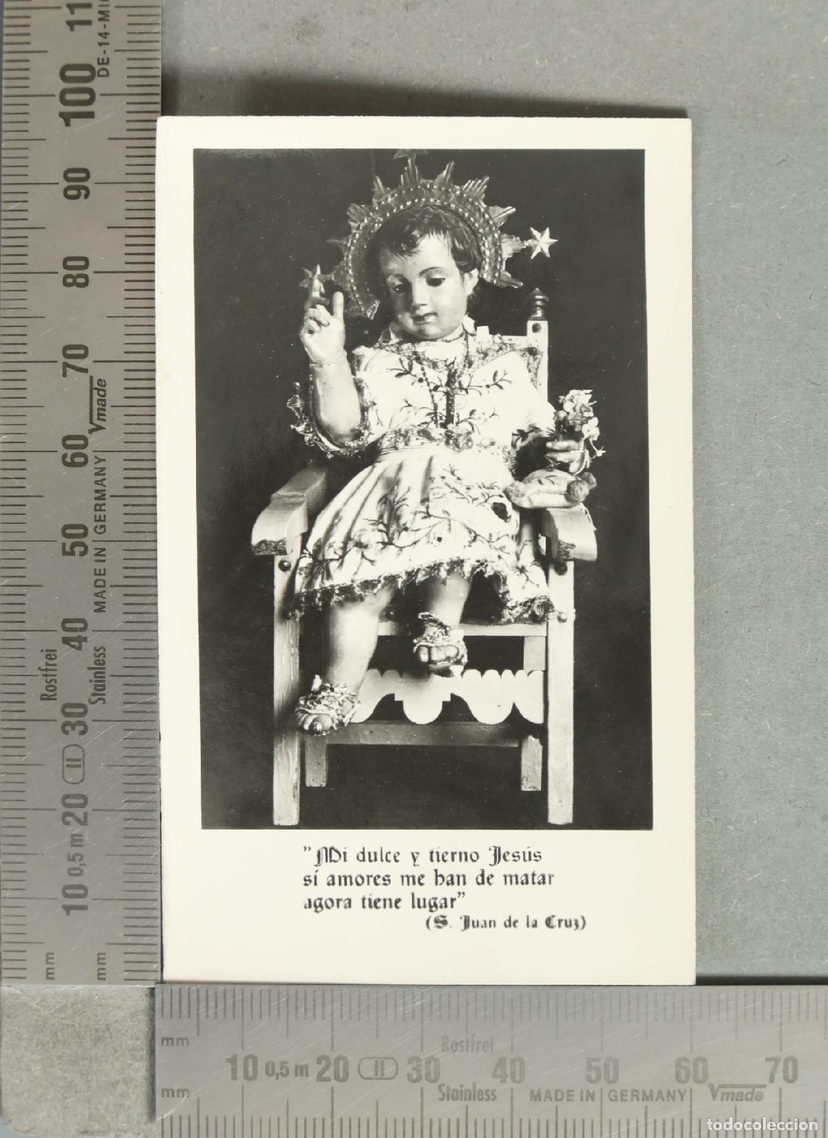 Postales: ESTAMPA. NI&Ntilde;O JESUS EN EL TRONO.