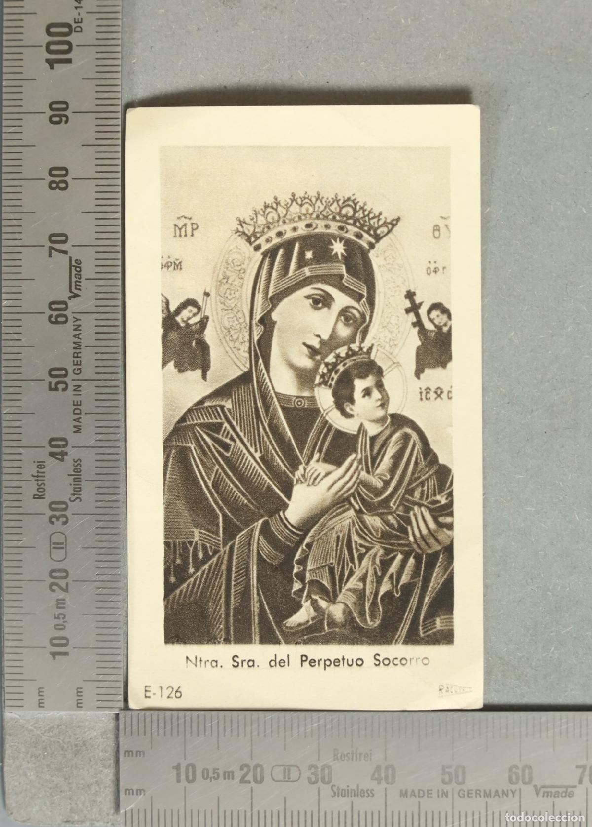 Postales: ESTAMPA. NTRA SRA DEL PERPETUO SOCORRO