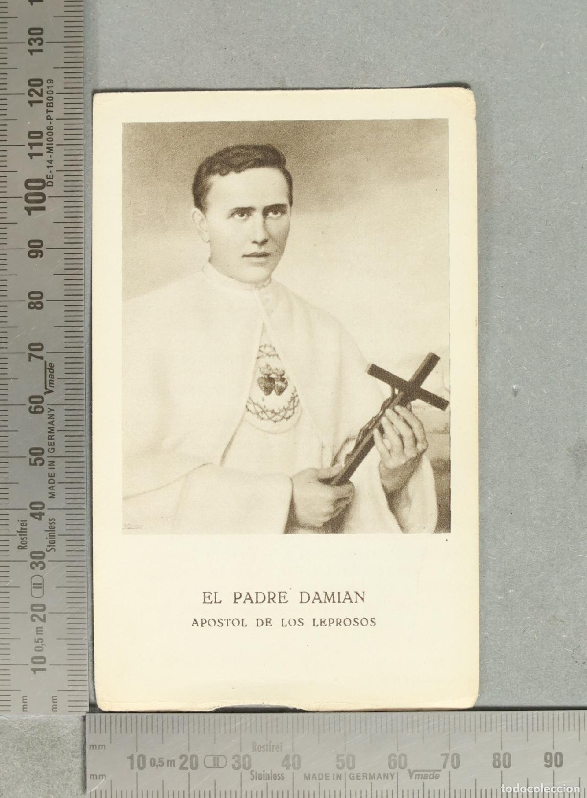 Postales: ESTAMPA. EL PADRE DAMIAN