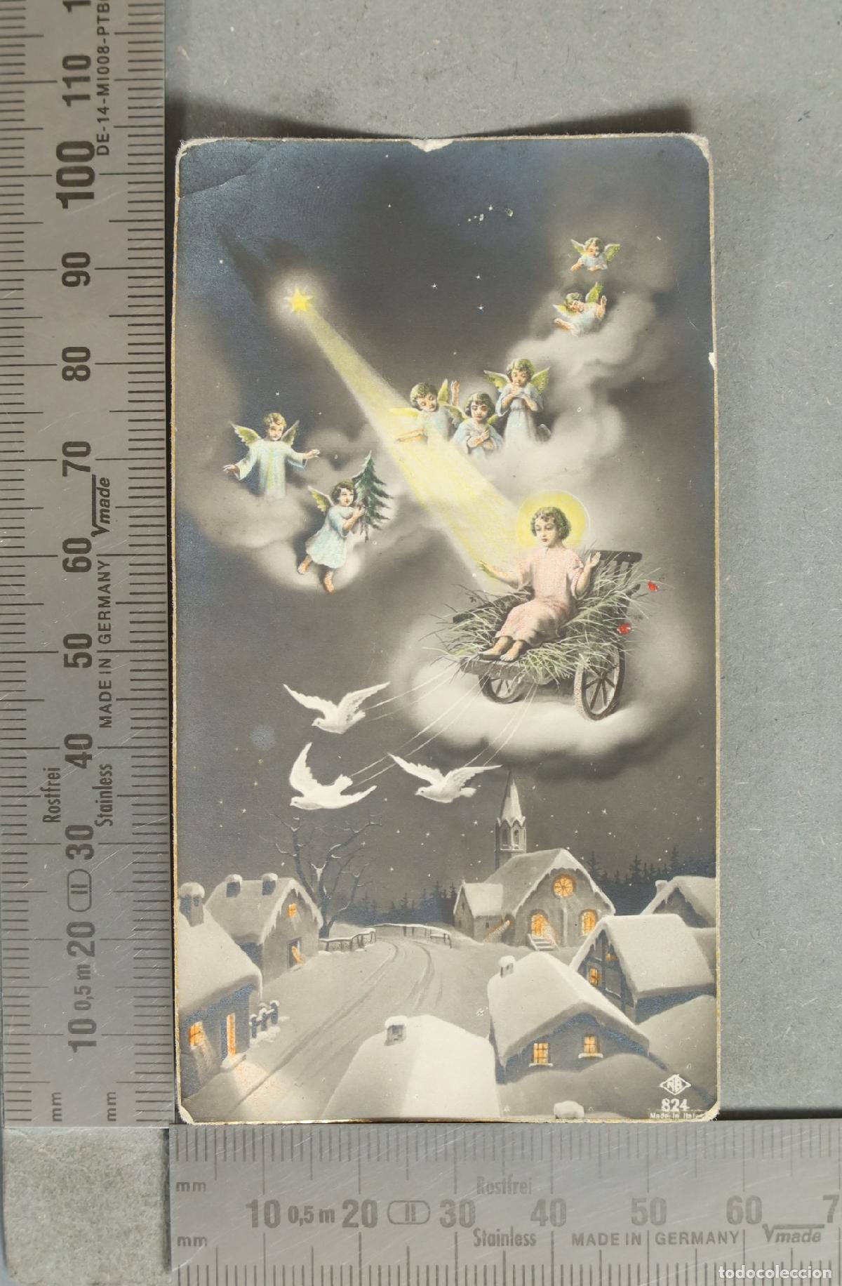 Postales: ESTAMPA. NI&Ntilde;O JESUS RECIEN NACIDO. NAVIDAD