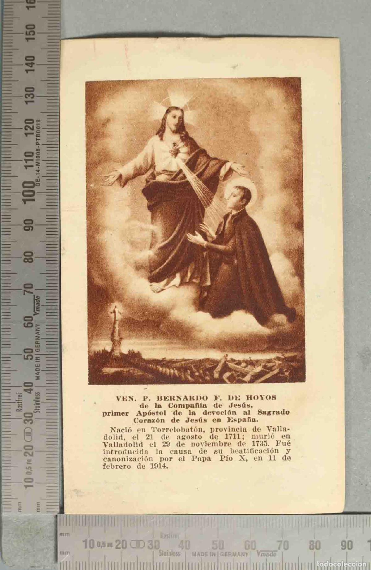Postales: ESTAMPA. VEN P BERNARDO DE HOYOS