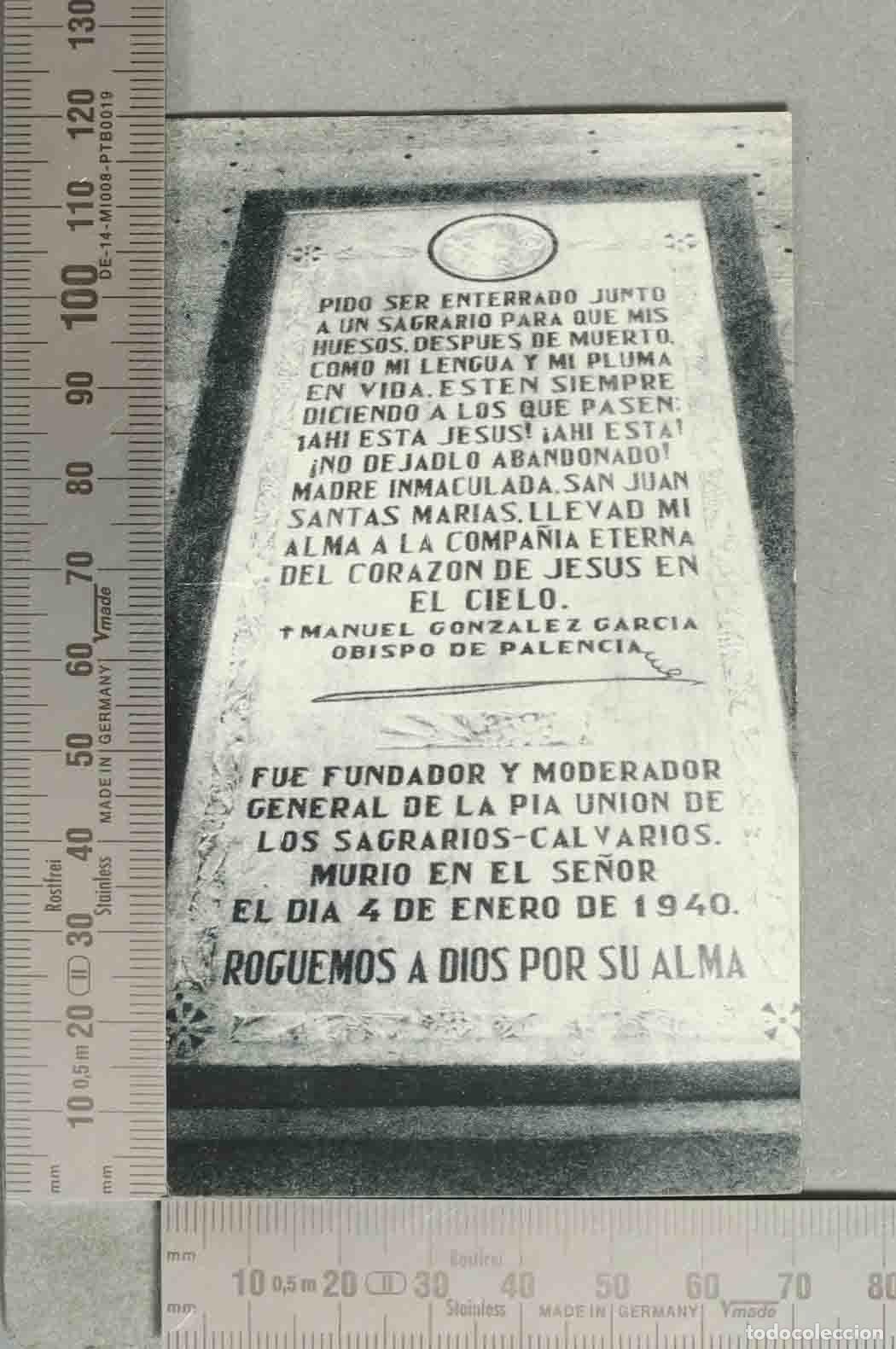 Postales: ESTAMPA. TUMBOA MANUEL GONZALEZ GARCIA