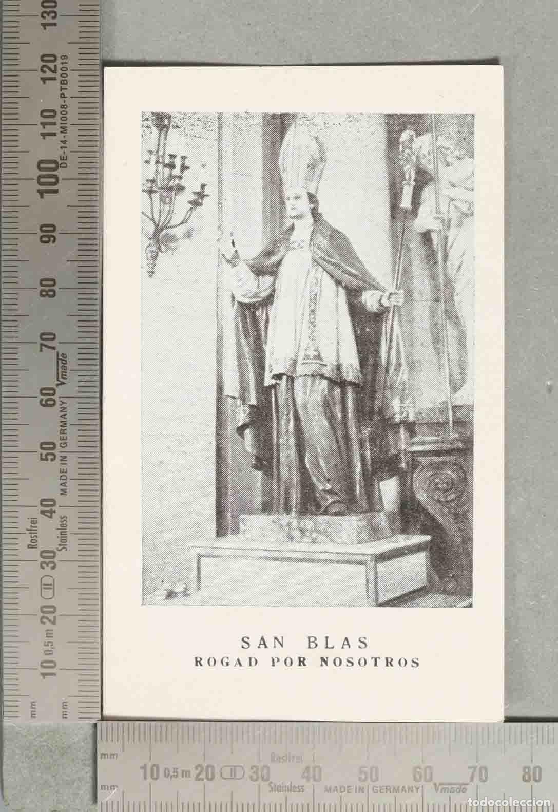 Postales: ESTAMPA. San Blas - Parroquia de San Gin&eacute;s de Madrid