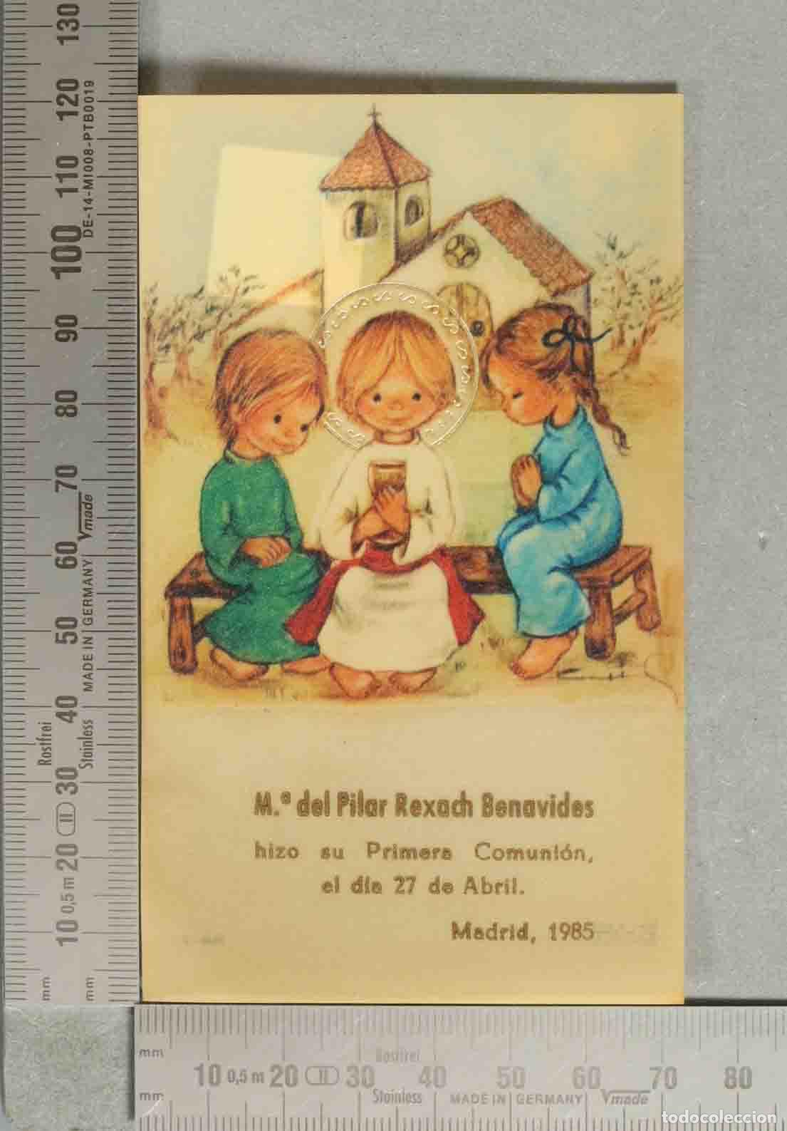 Postales: ESTAMPA. - Primera Comuni&oacute;n MADRID 1985