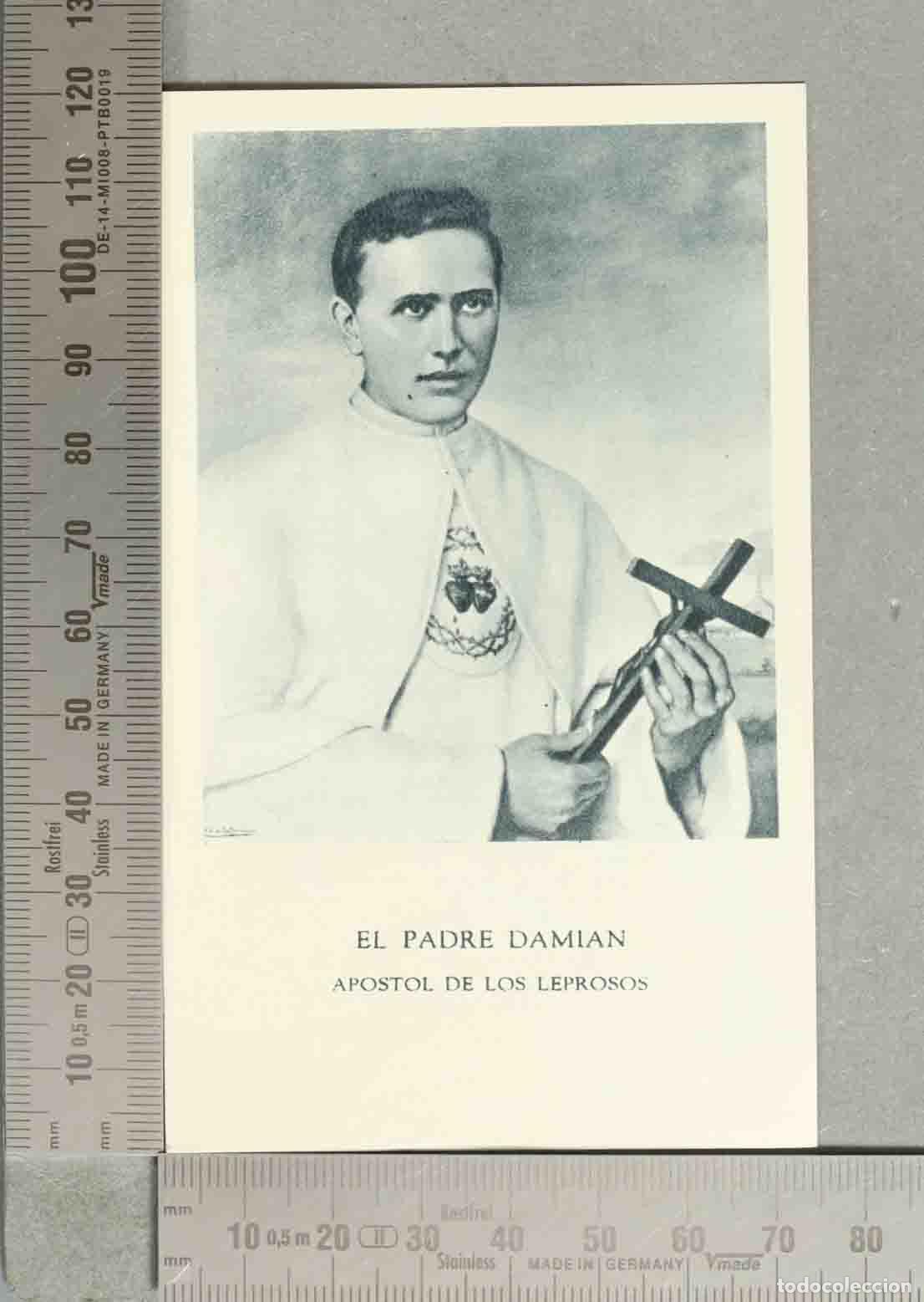 Postales: ESTAMPA. El Padre Dami&aacute;n - Ap&oacute;stol de los leprosos