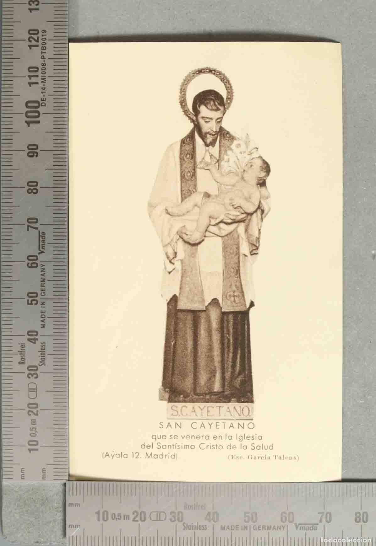 Postales: San Cayetano - Iglesia del Sant&iacute;simo Cristo de la Salud - Esc. Garc&iacute;a Talens