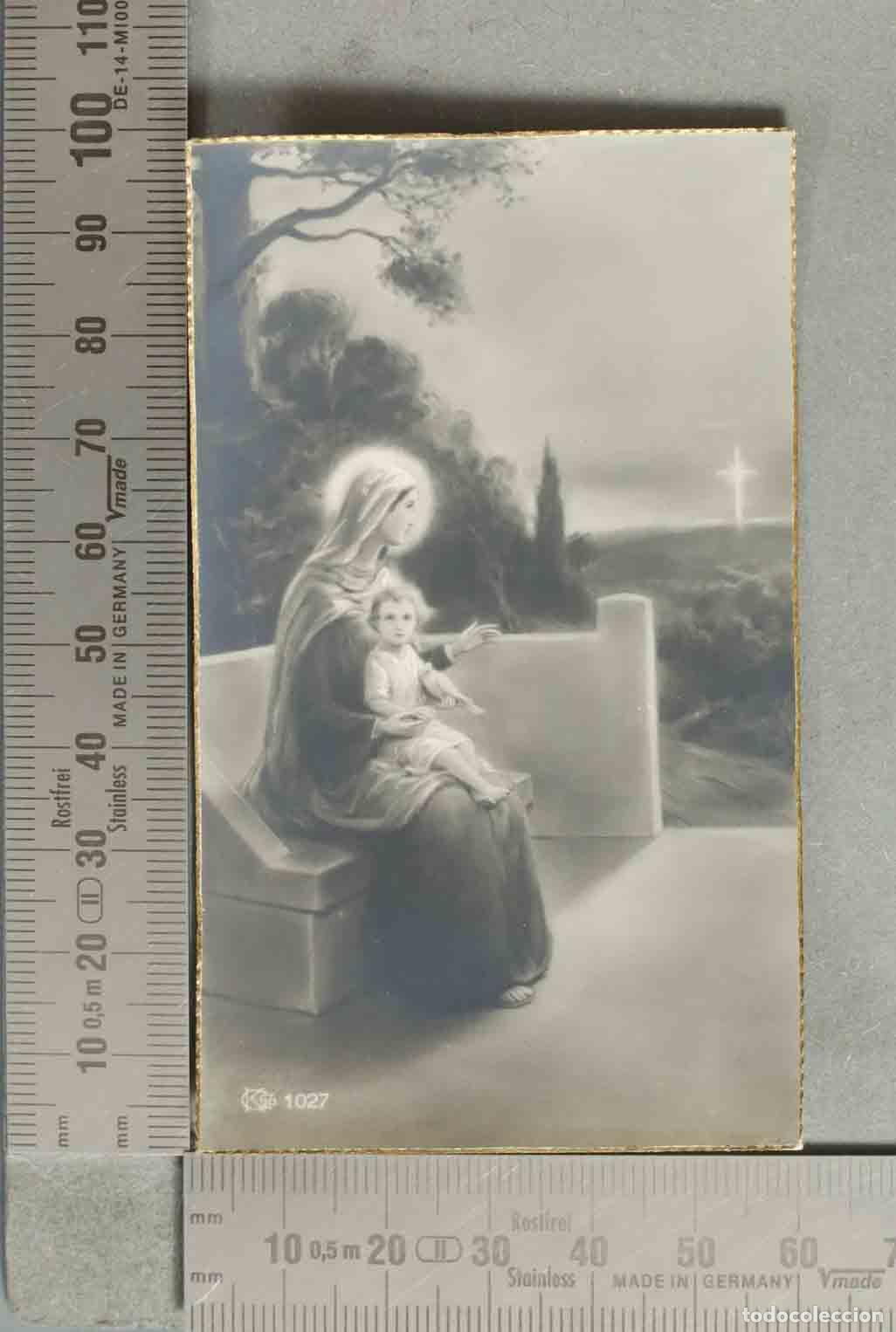 Postales: Madonna mit Kind und Blick auf das Kreuz - Stefan Stutz