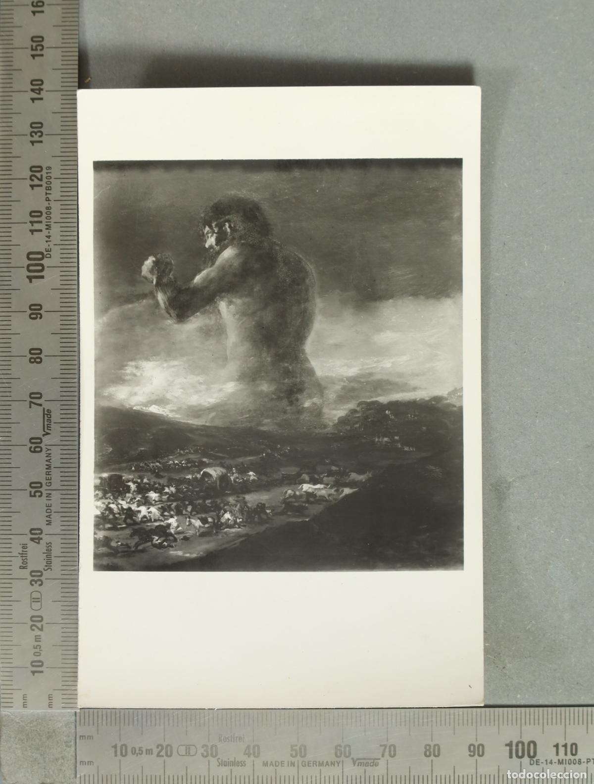 Postcards: POSTAL. El Coloso - Francisco de Goya