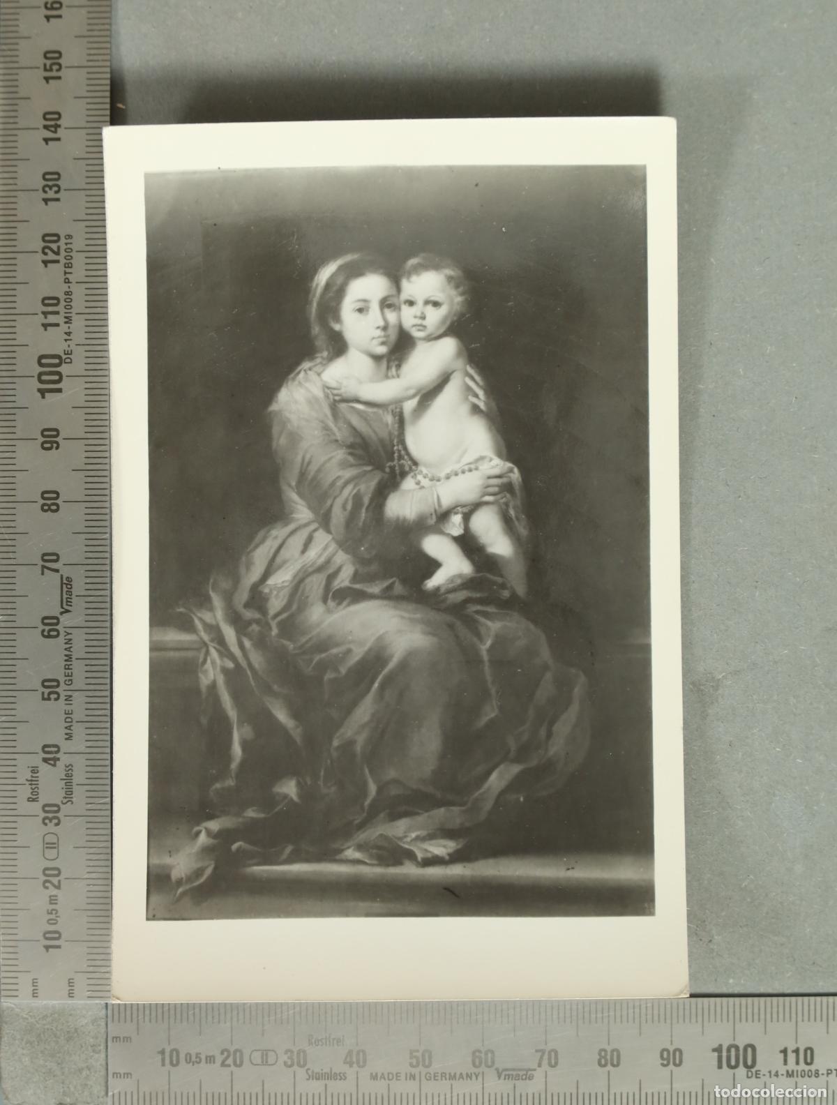 Postcards: POSTAL. La Virgen del Rosario - Bartolom&eacute; Esteban Murillo