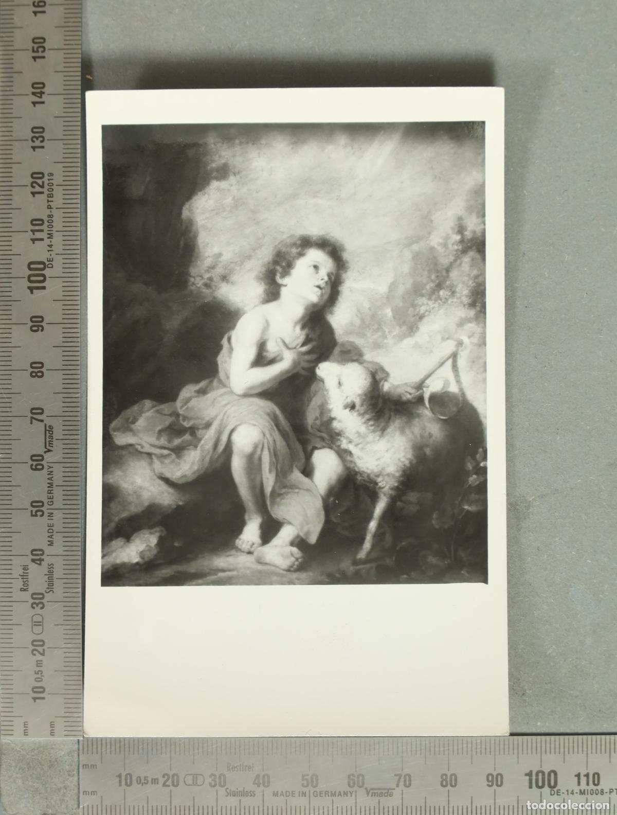 Postales: POSTAL. San Juan Bautista ni&ntilde;o - Bartolom&eacute; Esteban Murillo