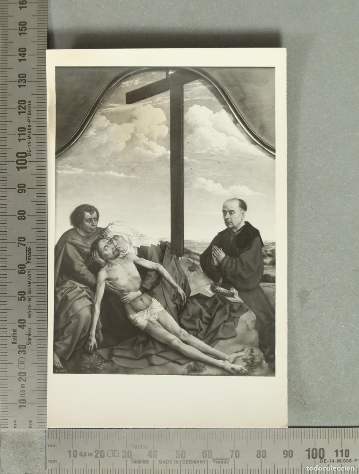 Postales: POSTAL. Piet&agrave; (van der Weyden) - Museo del Prado