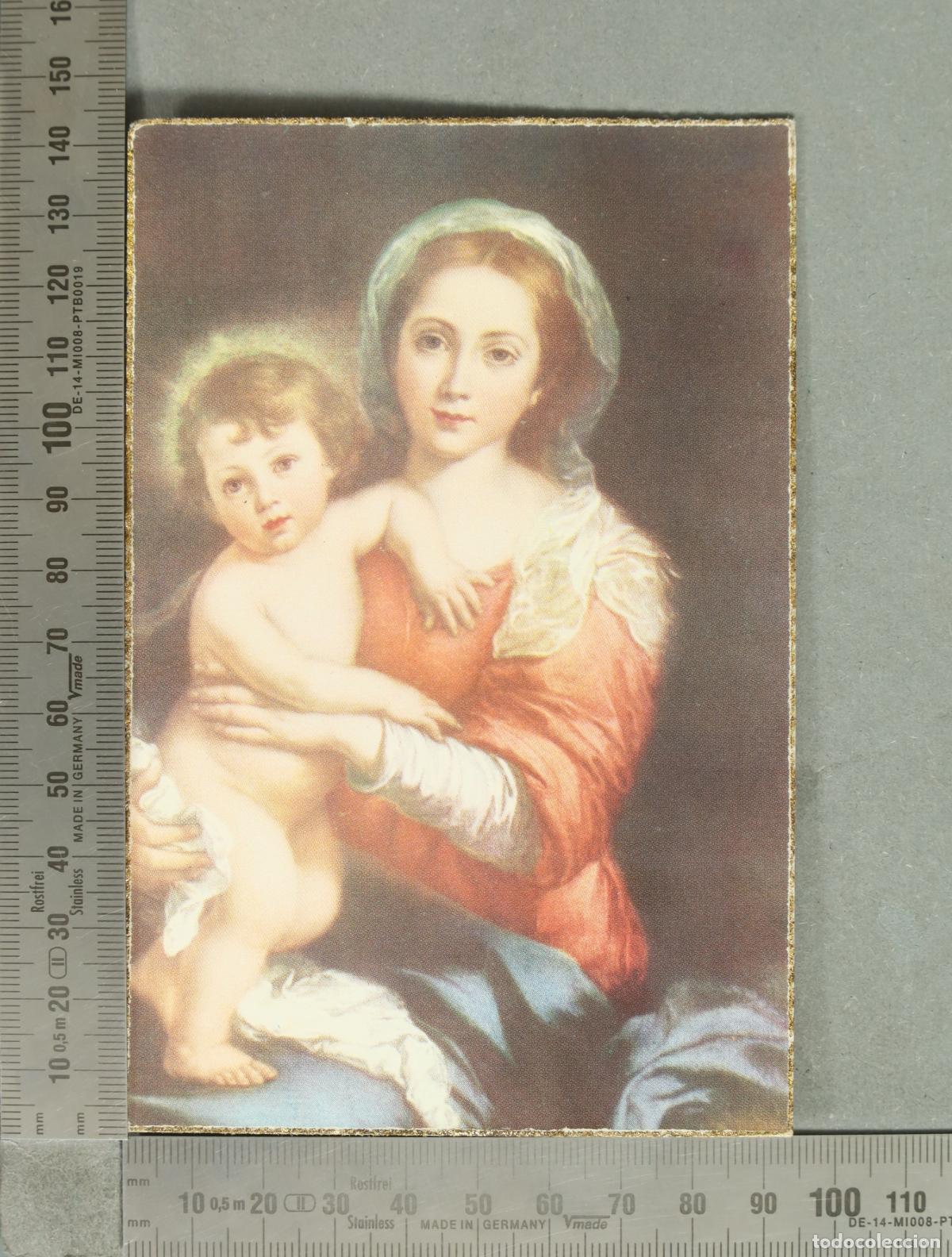 Postales: POSTAL. La Virgen con el Ni&ntilde;o - Bartolom&eacute; Esteban Murillo