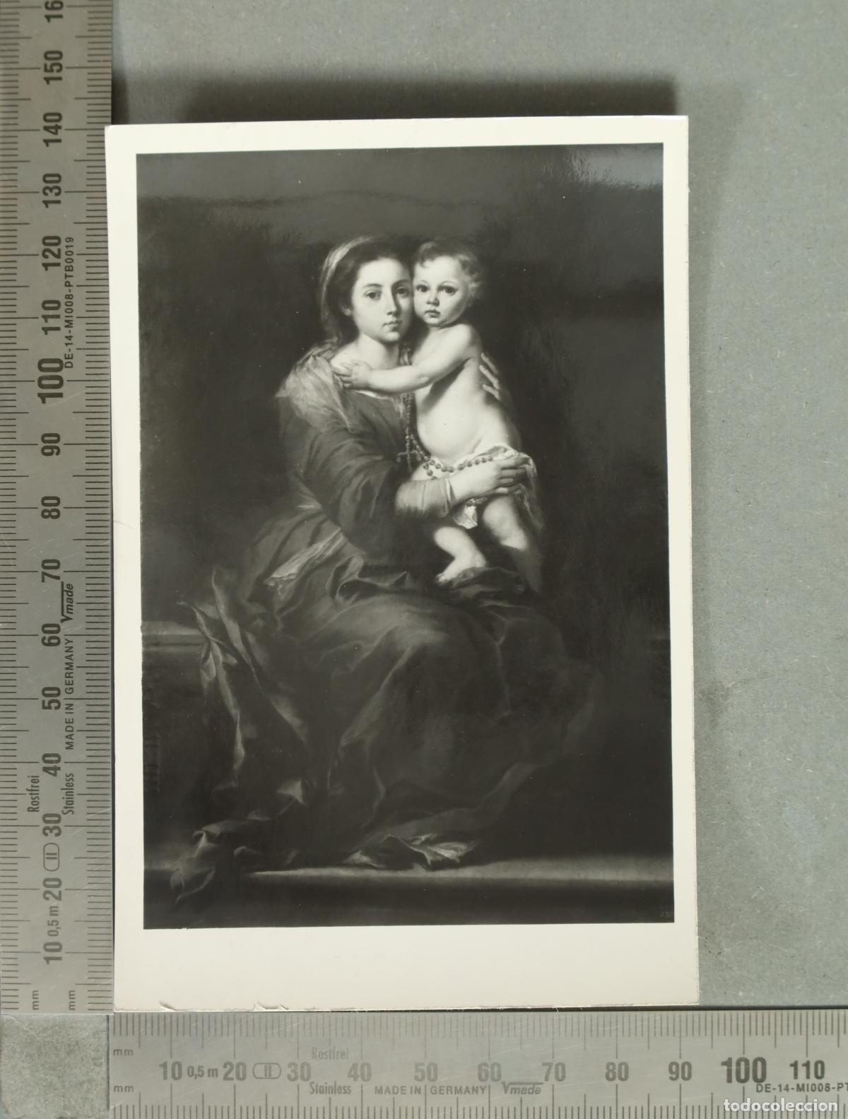 Postales: POSTAL. La Virgen del Rosario - Bartolom&eacute; Esteban Murillo