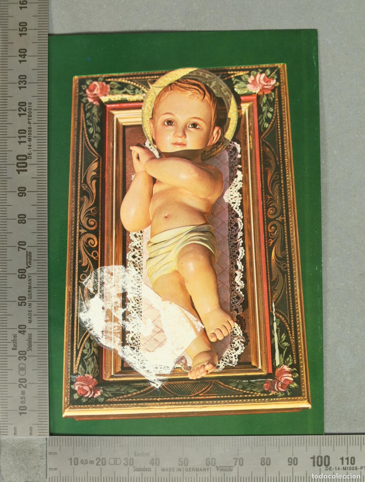 Postales: POSTAL. IMAGEN DEL NI&Ntilde;O JESUS VENERADO POR LA MADRE FUNDADORA GENOVEVA TORRES.