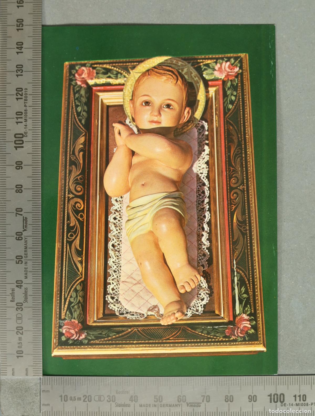 Postales: POSTAL. IMAGEN DEL NI&Ntilde;O JESUS VENERADO POR LA MADRE FUNDADORA GENOVEVA TORRES.