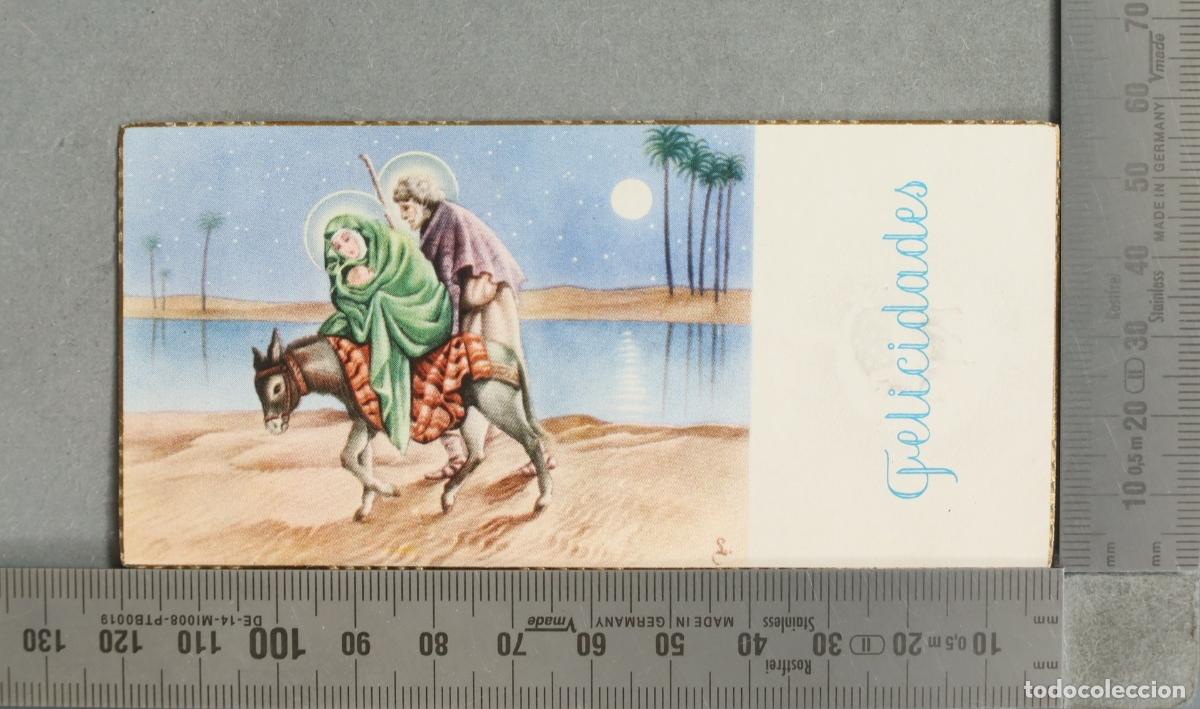 Cartes Postales: ESTAMPA. Felicidades Huida a Egipto