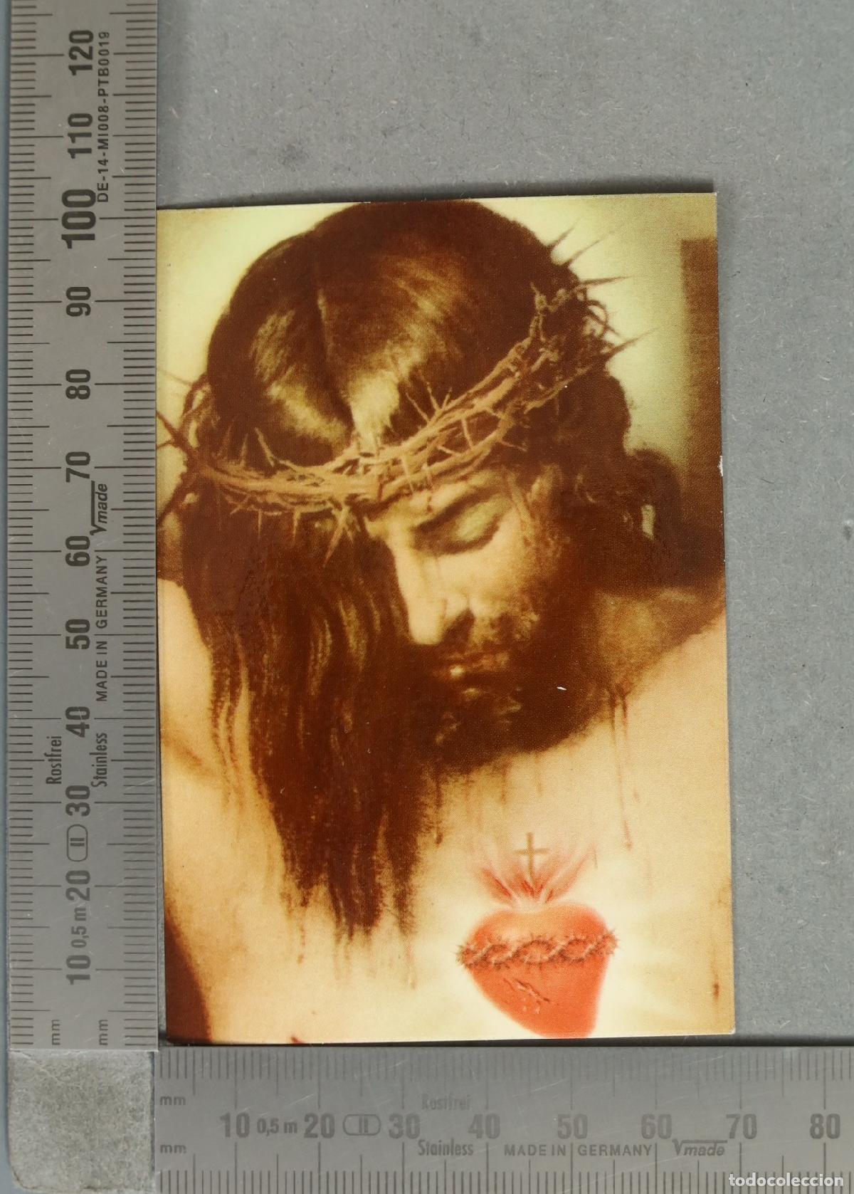 Postales: ESTAMPA. Cristo crucificado - Vel&aacute;zquez - Sagrado Coraz&oacute;n de Jes&uacute;s