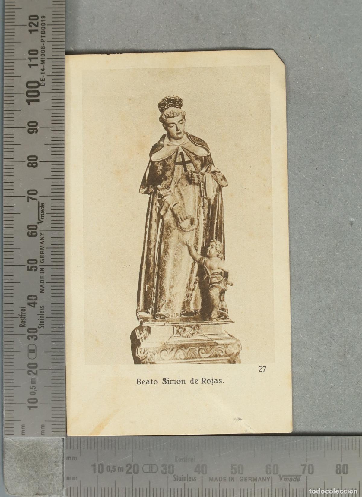 Postales: ESTAMPA. Beato Sim&oacute;n de Rojas