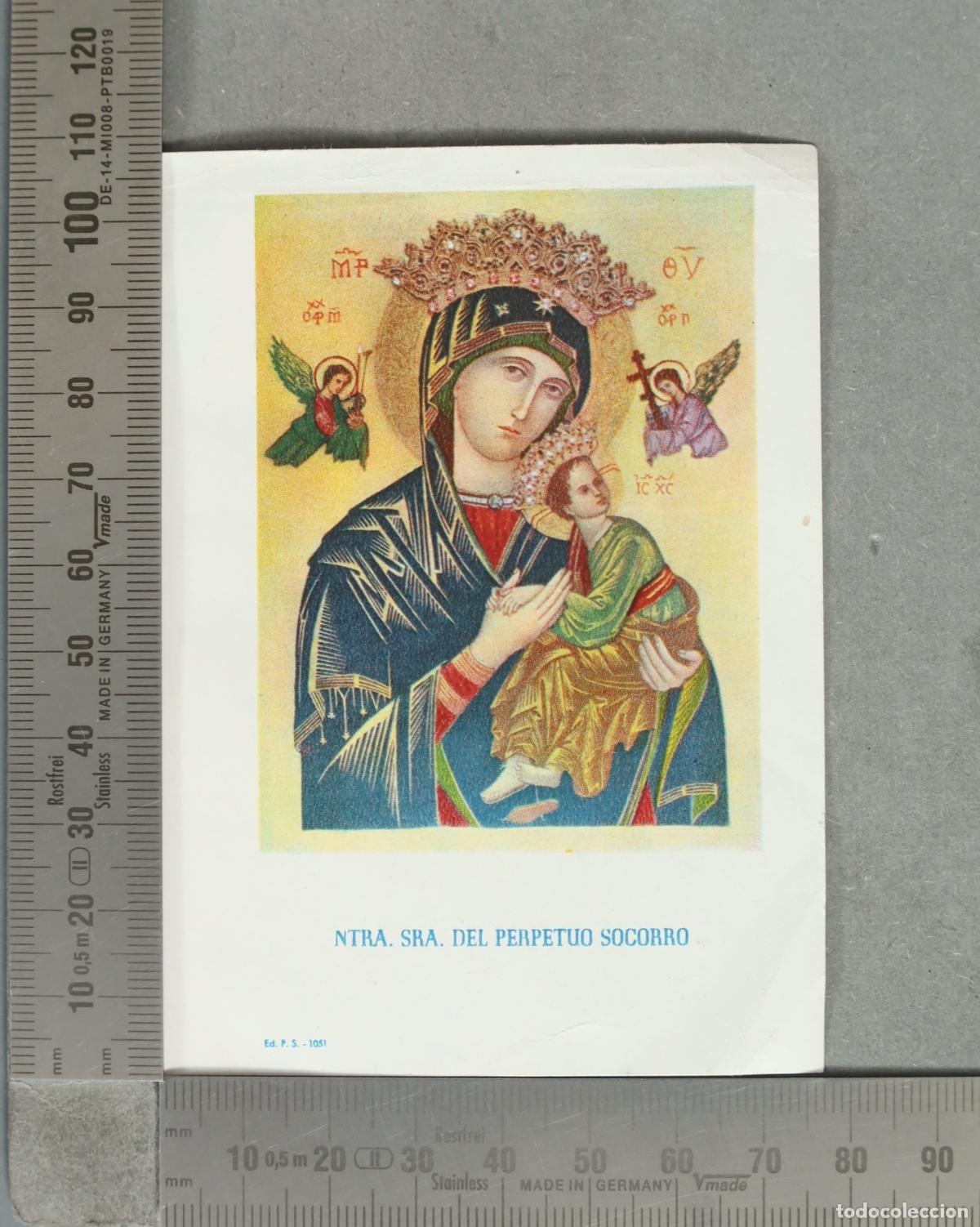 Postales: ESTAMPA. Nuestra Se&ntilde;ora del Perpetuo Socorro