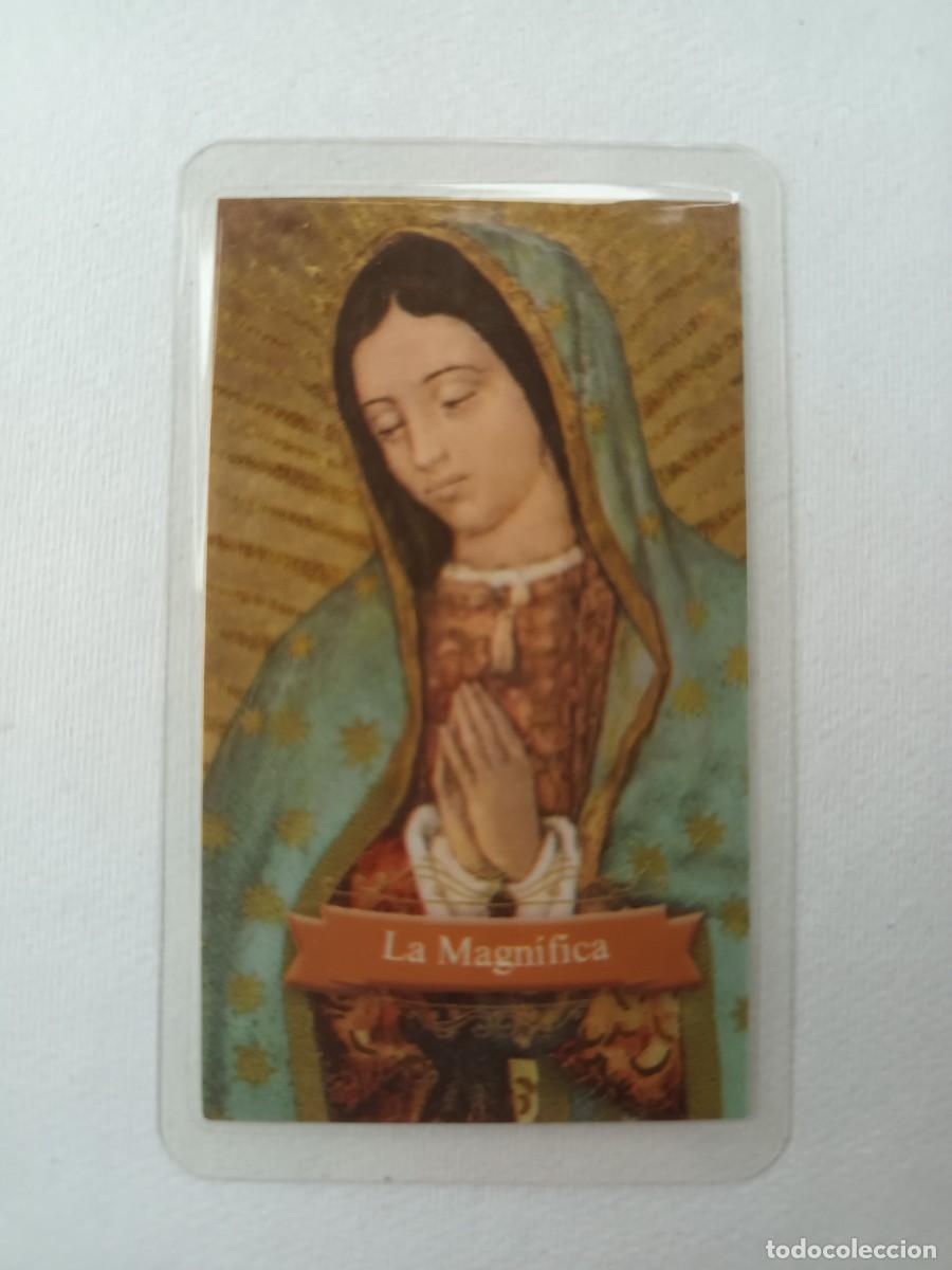 Postales: ESTAMPA PLASTIFICADA VIRGEN DE GUADALUPE - LA MAGNIFICA - VIRGEN DE GUADALUPE