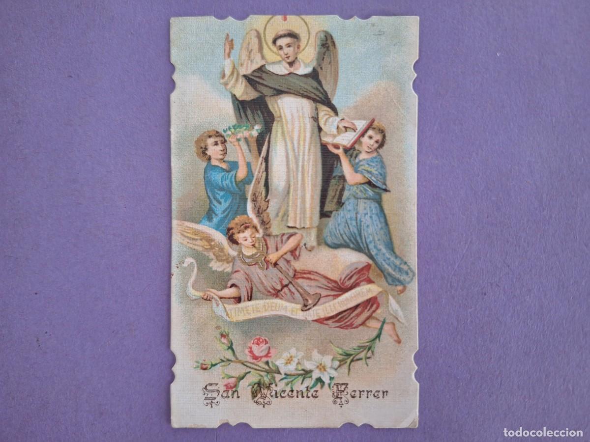 Postales: ESTAMPA TROQUELADA SAN VICENTE FERRER E 37