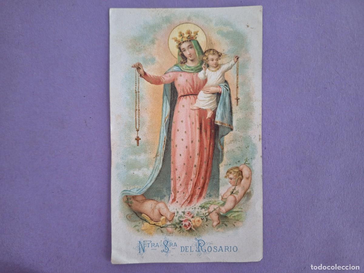 Postales: ESTAMPA NUESTRA SE&Ntilde;ORA DEL ROSARIO E 44