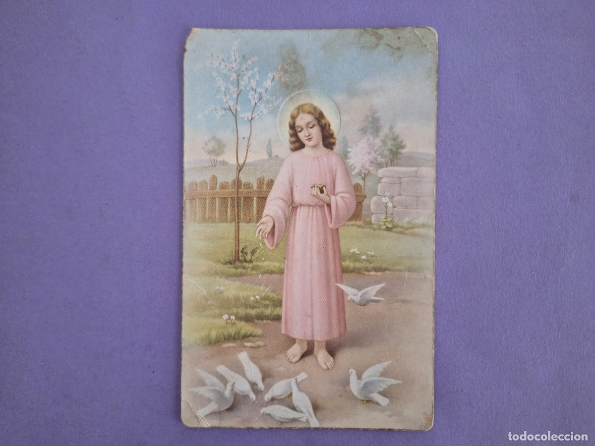 Postales: ESTAMPA TARJETA POSTAL NI&Ntilde;O JESUS E 48