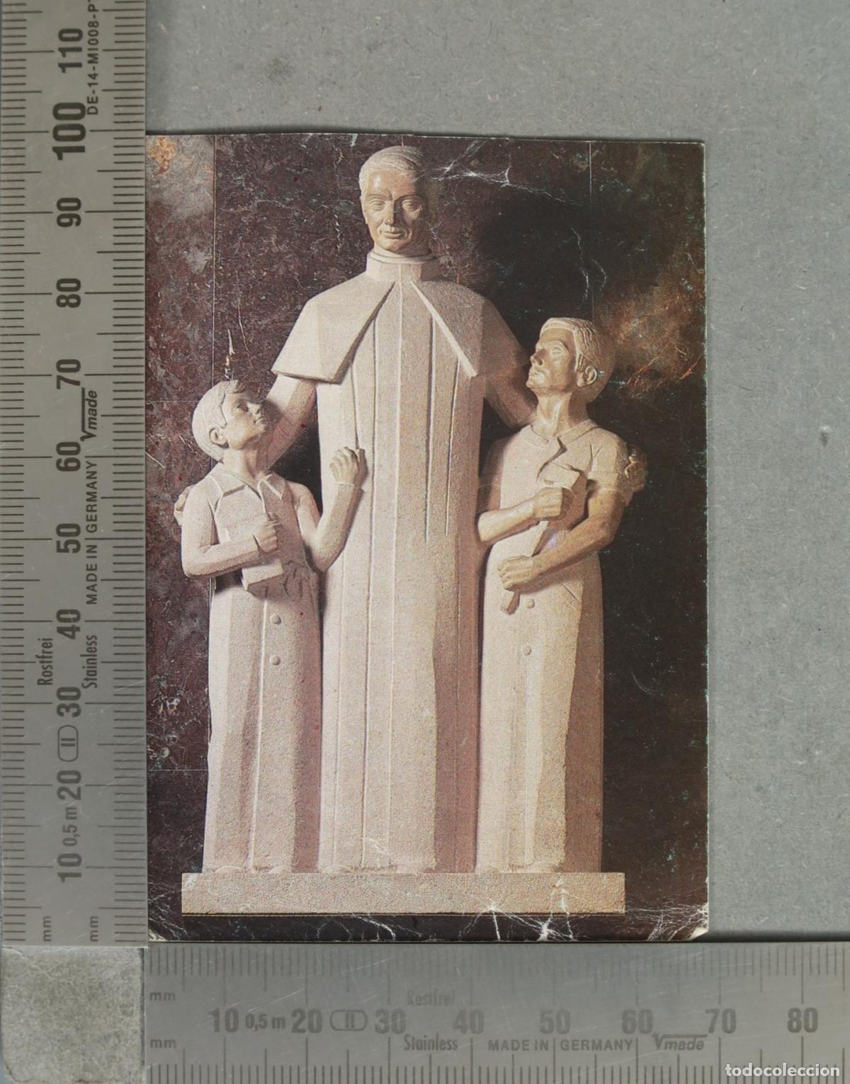 Postales: ESTAMPA. San Juan Bosco y Santo Domingo Savio