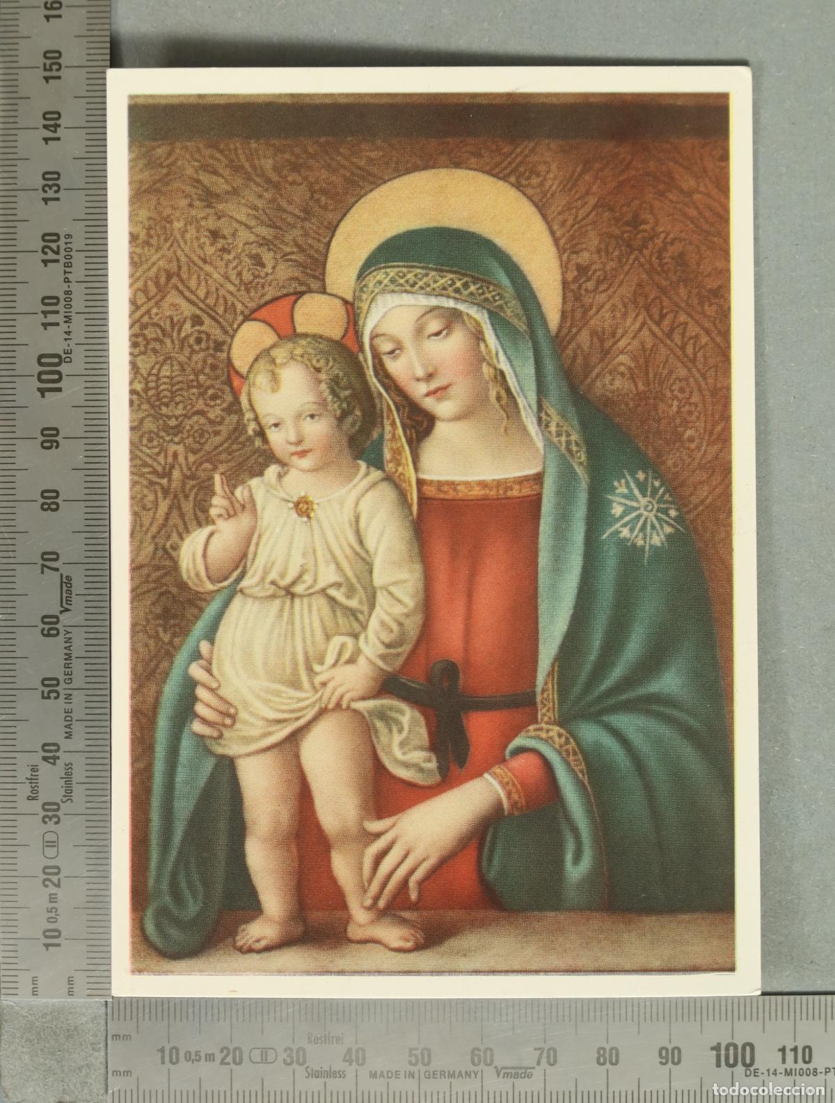 Postales: ESTAMPA. Madonna con il Bambino - Pinturicchio