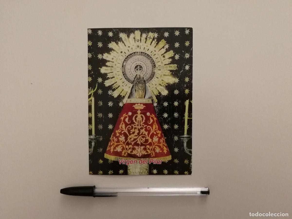 Postales: TARJETA PUBLICITARIA -10*15- VIRGEN DEL PILAR - RELIGION