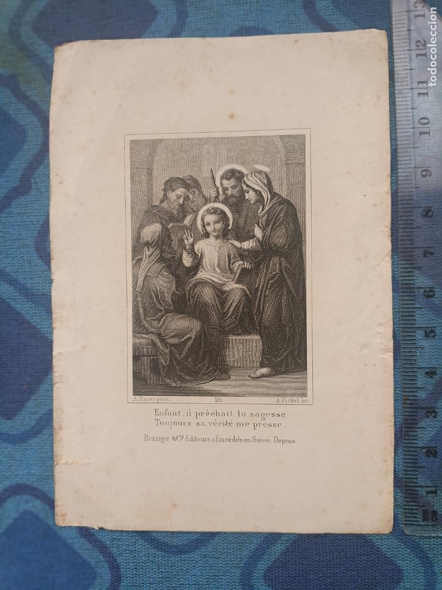 Postales: Estampa antigua. Grabado. Siglo XIX