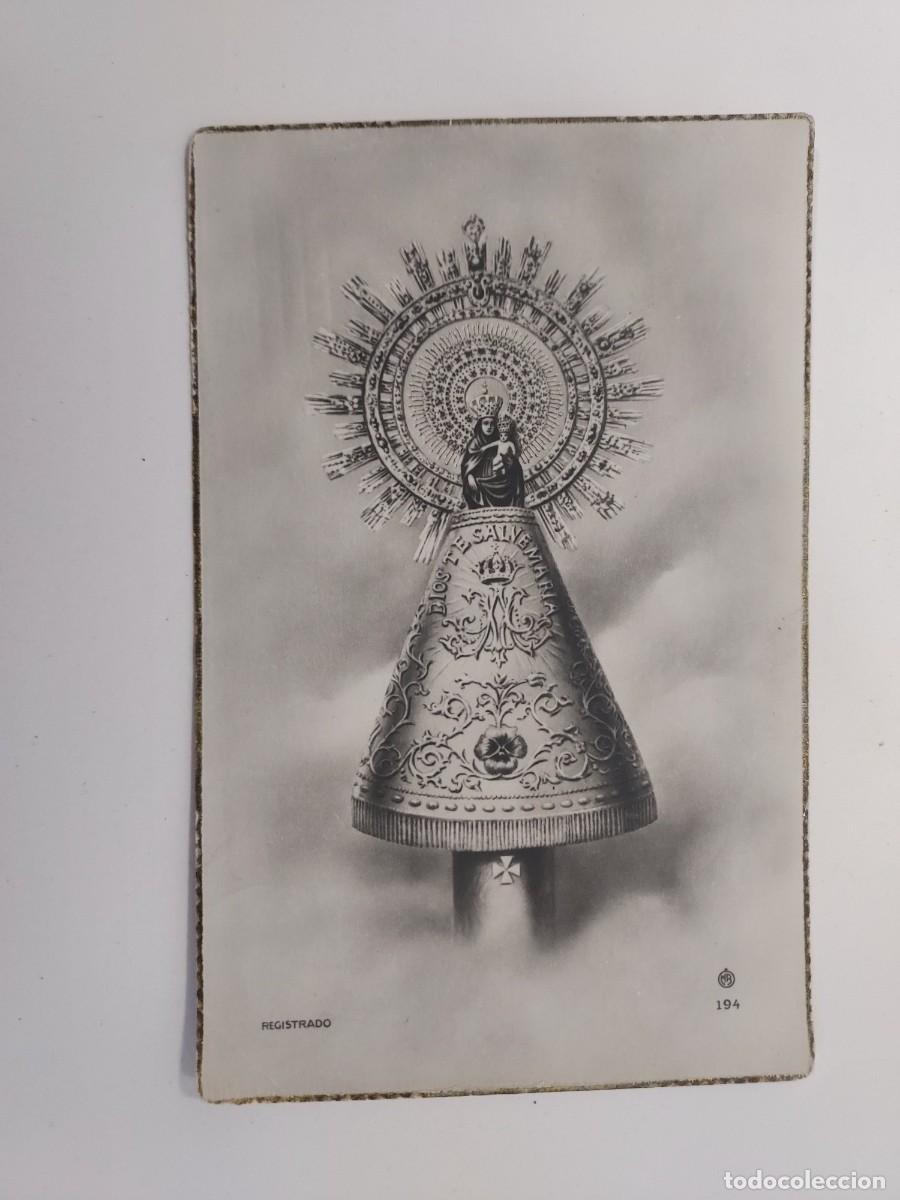 Postales: POSTAL NUESTRA SE&Ntilde;ORA DEL PILAR. ESCRITA 1948. ZARAGOZA. VIRGEN. MB 194