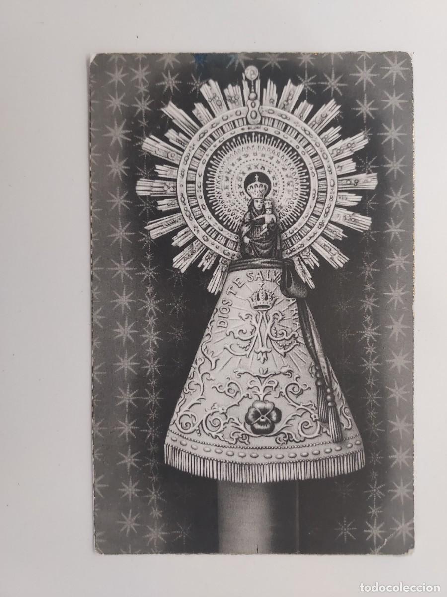 Postales: POSTAL NUESTRA SE&Ntilde;ORA DEL PILAR. ESCRITA 1953. ANCLA 614. ZARAGOZA. VIRGEN