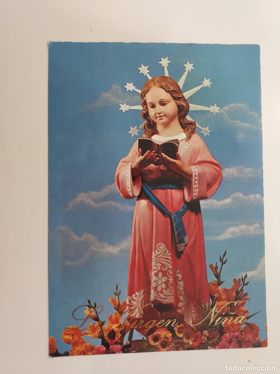 Postales: POSTAL LA VIRGEN NI&Ntilde;A. 1974. SIN CIRCULAR. ESCUDO DE ORO 37