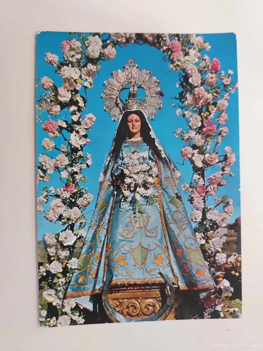 Postales: POSTAL HUMANES (GUADALAJARA) NUESTRA SE&Ntilde;ORA DE PE&Ntilde;AHORA PATRONA. 1968. S/C. VIRGEN