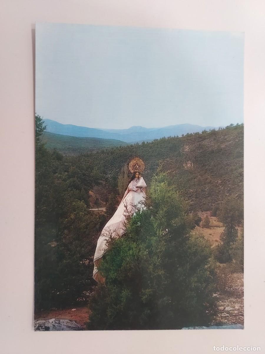 Postales: POSTAL TAMAJON (GUADALAJARA) VIRGEN DE ENEBRALES PATRONA DE LA VILLA. 1983. S/C