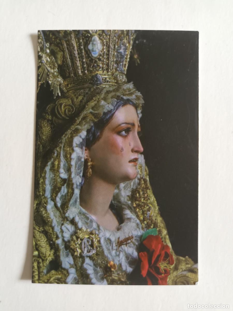 Postales: ESTAMPA MARIA SANTISIMA DE LA AMARGURA CORONADA. ZAMARRILLA (MALAGA)