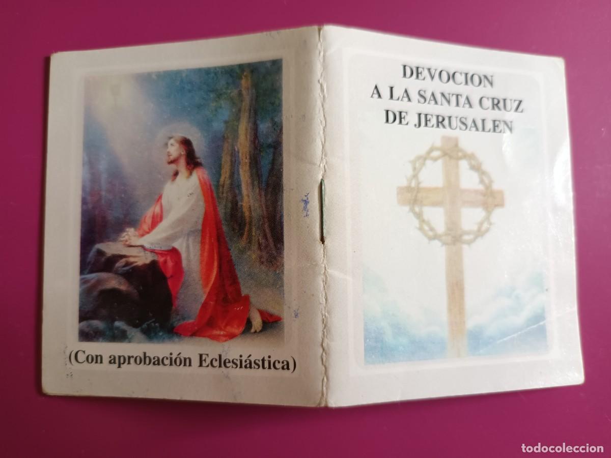 Postales: MINI LIBRITO DEVOCION A LA SANTA CRUZ DE JERUSALEN