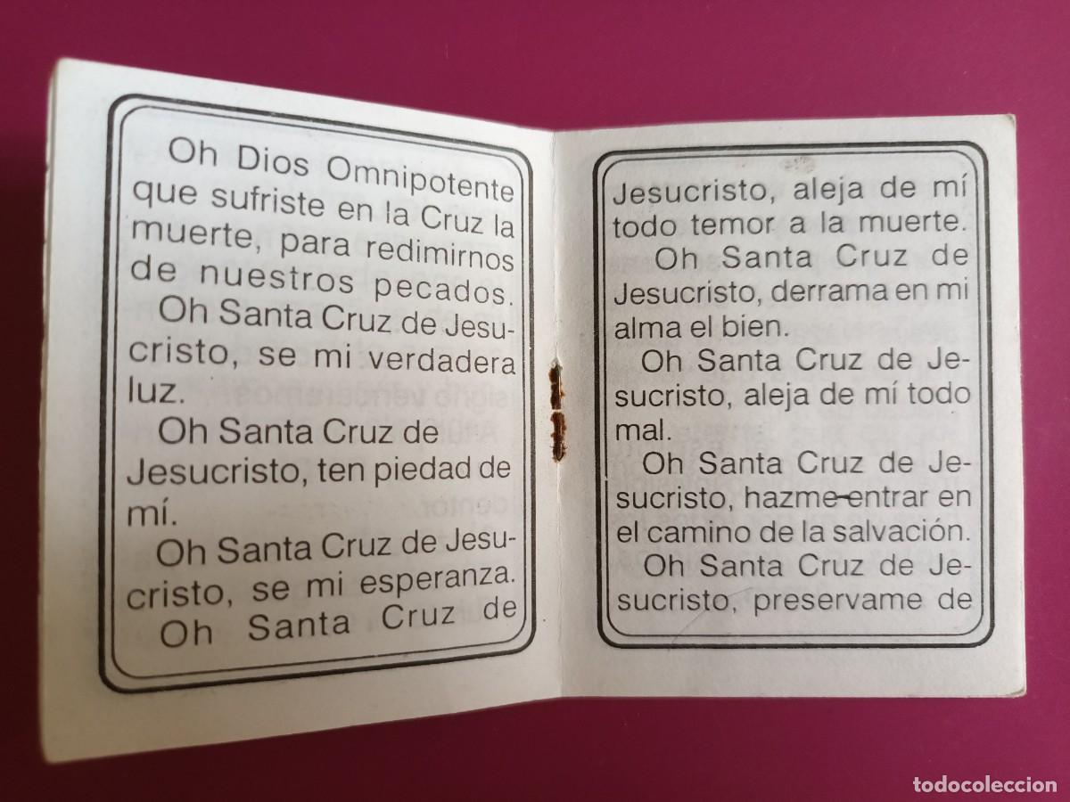 Postales: MINI LIBRITO DEVOCION A LA SANTA CRUZ DE JERUSALEN - Foto 3