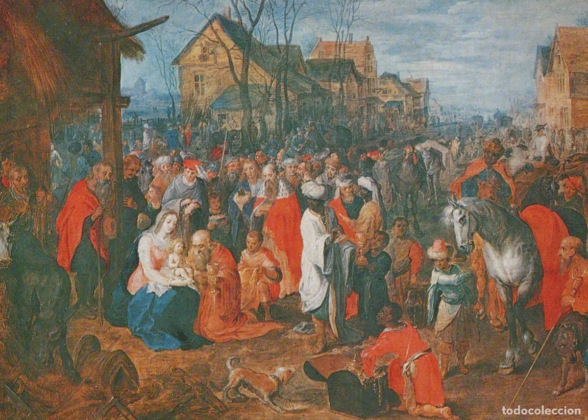 Postales: Adoration of the Kings By Brueghel the Elder *YBA416