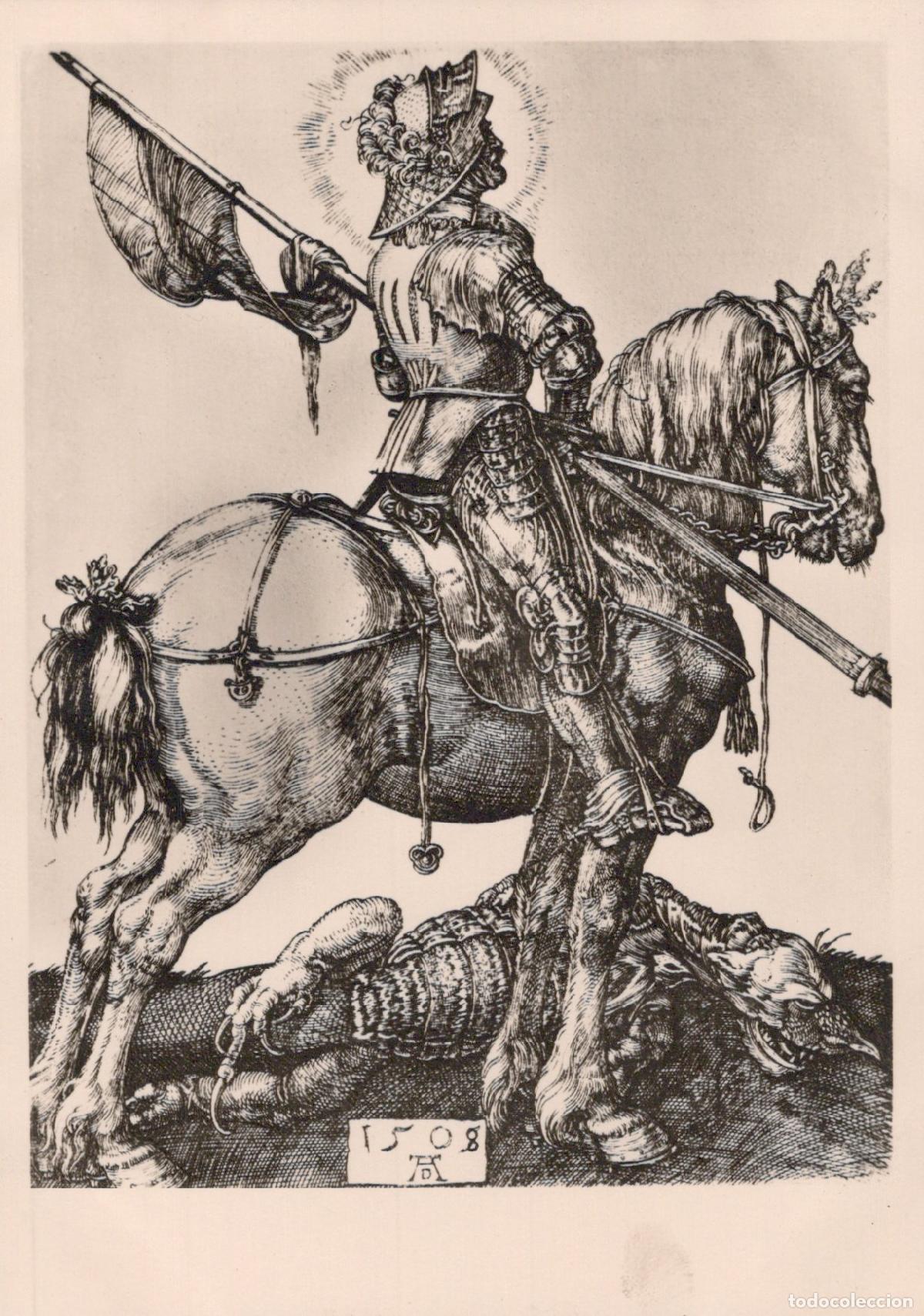 Postales: Topics Christianity Albrecht D&uuml;rer St George and the Real Photo Unposted *YBA444