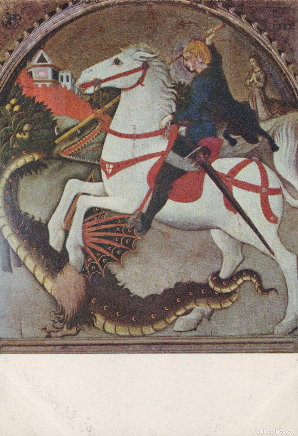Postales: St George and the Dragon by Il Sassetta Unposted *YBA502