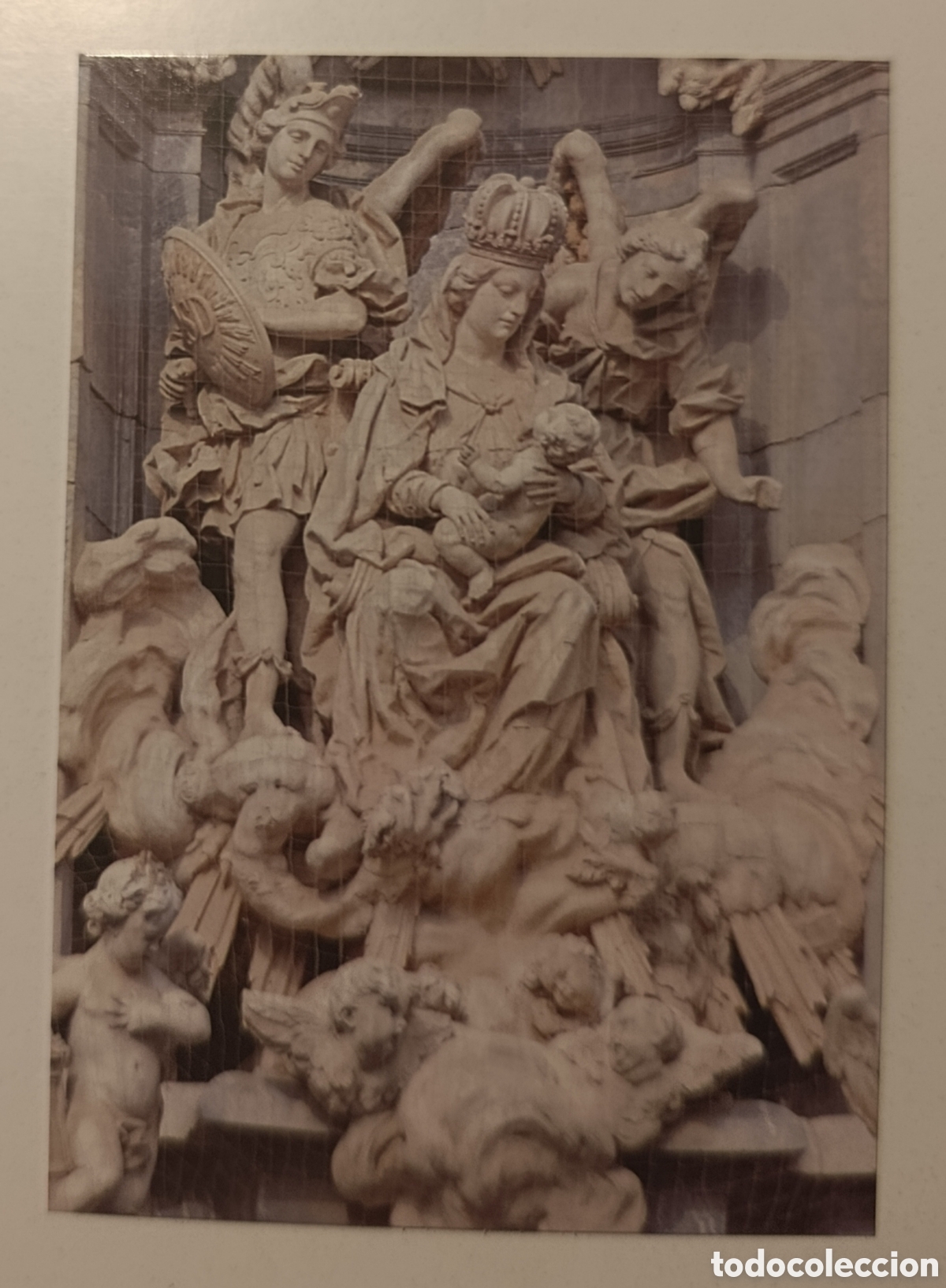 Postales: CORONACION DE LA VIRGEN postal catedral murcia