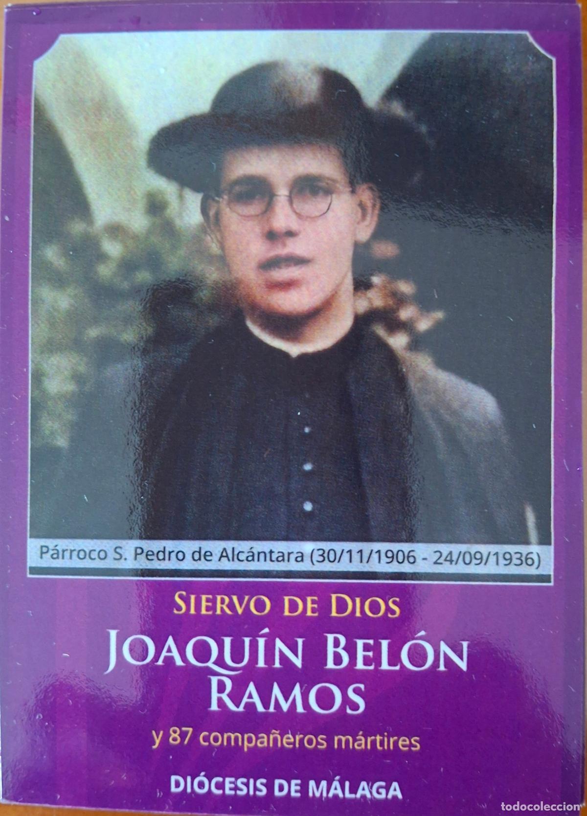 Postales: Joaqu&iacute;n Belon.Martir guerra civil.Malaga